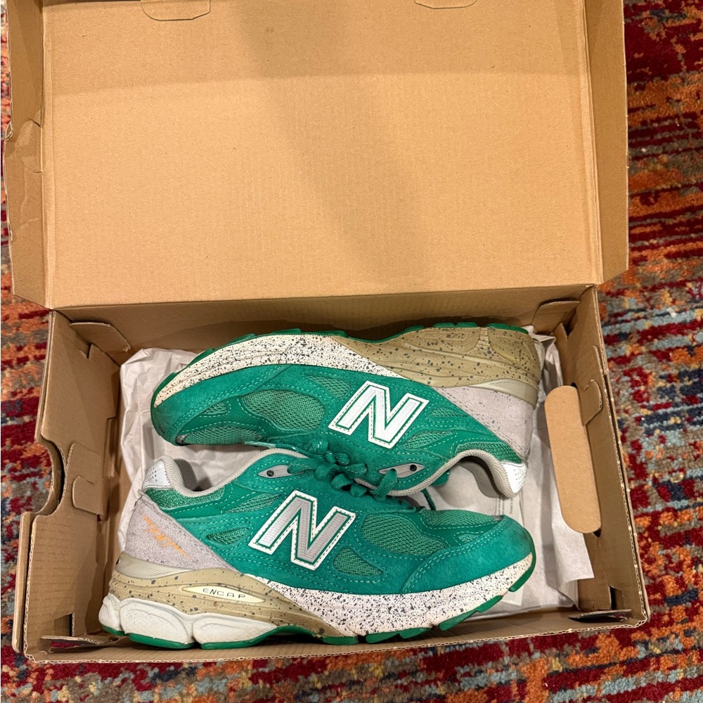 New Balance 990 Boston Marathon 2014 St Patricks Day Celtics